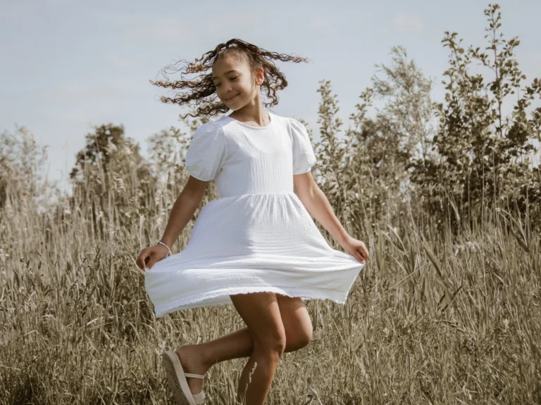 dansen jurk portret meisje fotoshoot portretfoto