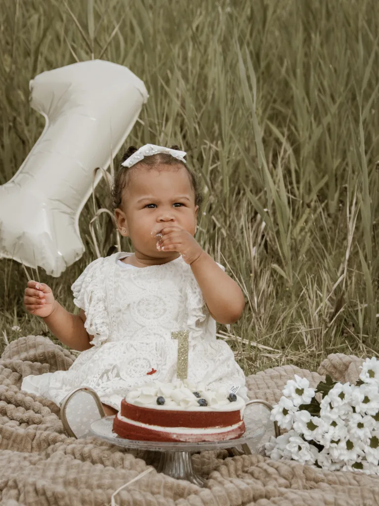 cakesmash baby portret portretfoto kind familiefotoshoot ballon